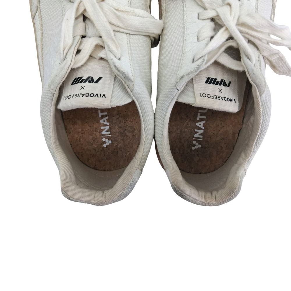 Vivobarefoot X NFW Shoes Mens Size 11 White Minimalist Barefoot Sneakers - Picture 8 of 13